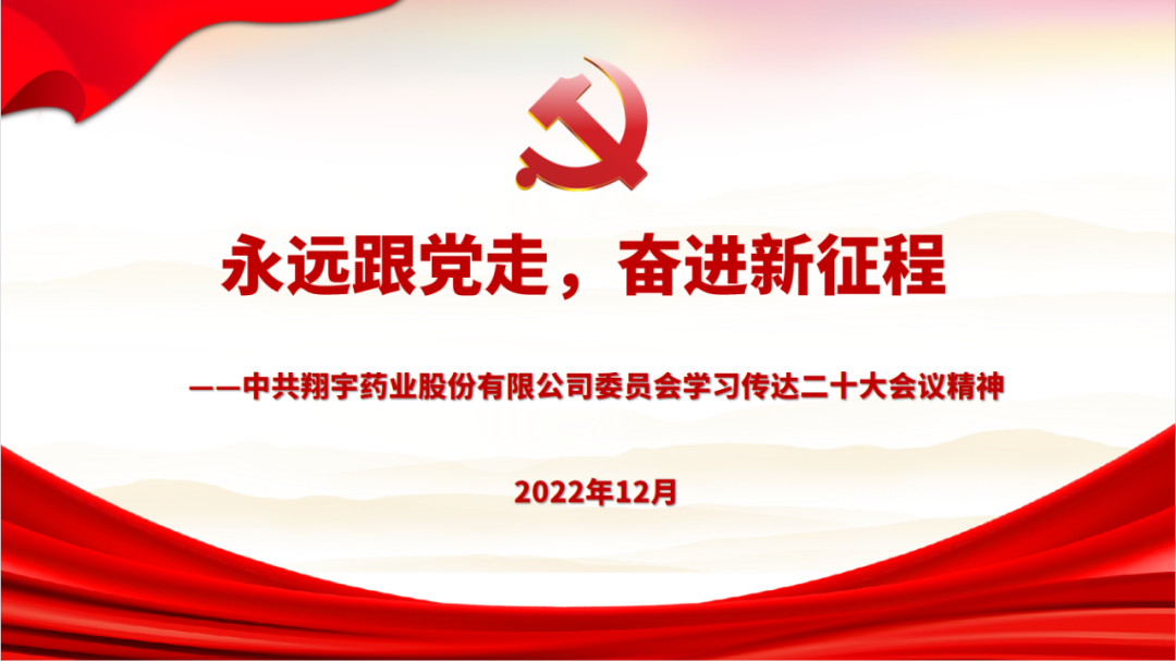 学深悟透 实干笃行|云顶集团·4008药业召开党的二十大精神学习大会